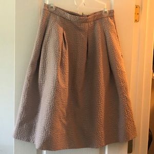 High waisted blush skirt